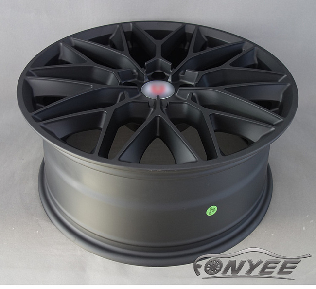 картинка Новые диски HRE P200 Replika R19 5X112 ET28 J8,5, черные матовые магазин  StreetTuning 