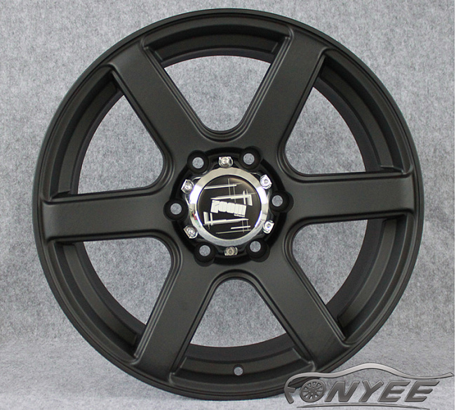 картинка Новые диски Room R18 6х139,7 ET20 J8 черный мат магазин  StreetTuning 