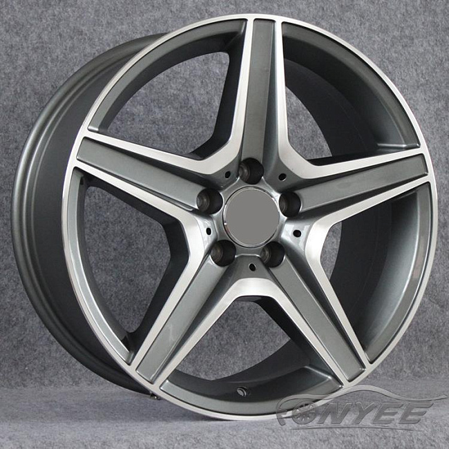 картинка Новые диски WR.05 MERCEDES AMG C63 R17 5x112 ET43 J8 серый + серебро магазин  StreetTuning 