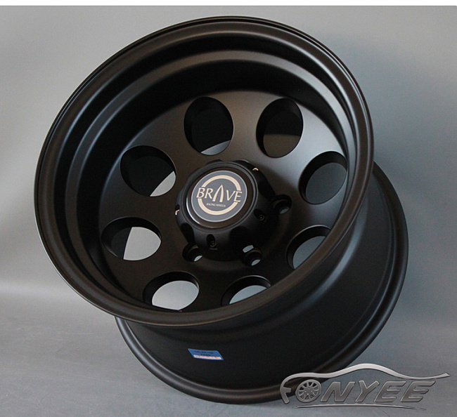 картинка Новые диски GT wheels style 2 R15 5x139,7 ET-38 J10 черный мат магазин  StreetTuning 
