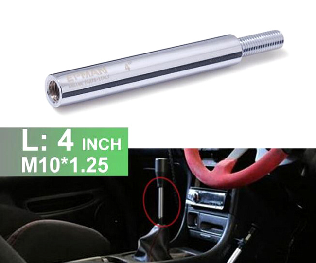 картинка Шифт ручка удлинитель 10 см резьба M10X1.25 магазин  StreetTuning 