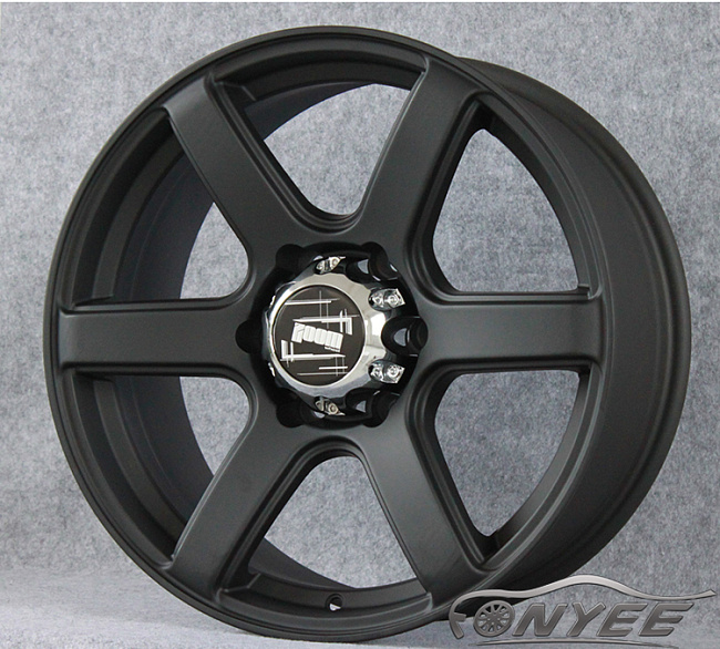 картинка Новые диски Room R18 6х139,7 ET20 J8 черный мат магазин  StreetTuning 