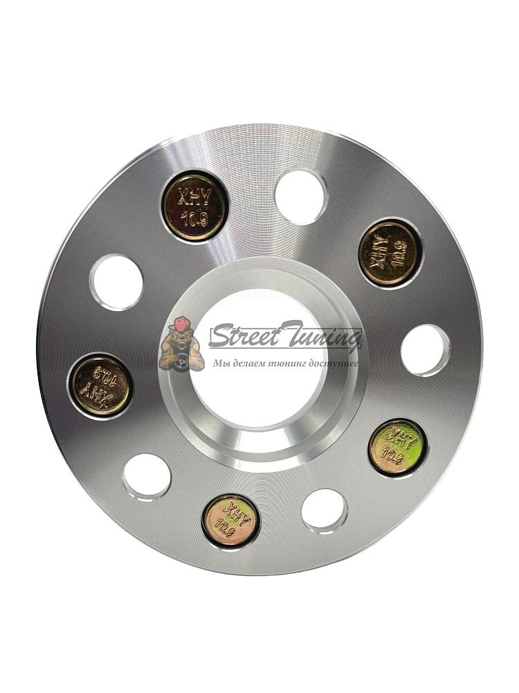 картинка Проставка Starleks 25 мм 5x108 12x1.5 цо 63,4 Silver от магазина  StreetTuning