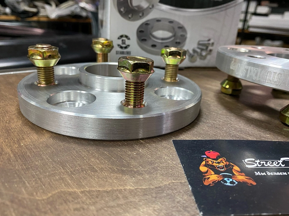картинка Проставка Starleks 15 мм 4x100 12x1.5 цо 54.1 от магазина  StreetTuning