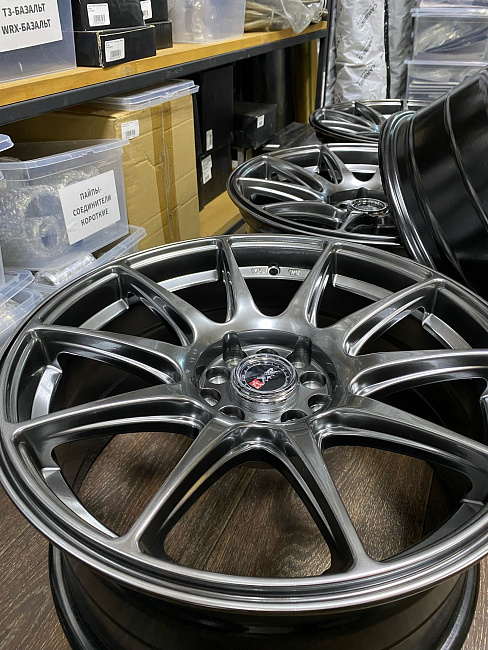 картинка Новые диски XXR 527 R17 J9.75 ET25 5X100/5X114.3 Hyper Black магазин  StreetTuning 