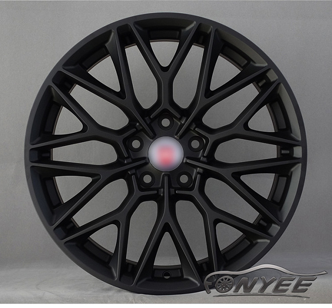 картинка Новые диски HRE P200 Replika R19 5X112 ET28 J8,5, черные матовые магазин  StreetTuning 