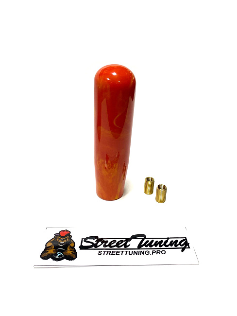 картинка Ручка КПП, цилиндр JDM 15 см, оранжевая магазин  StreetTuning 