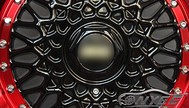 картинка Новые диски BBS RS R16 4X100/4X114,3 ET20 J9 черный глянец + красная полка магазин  StreetTuning 