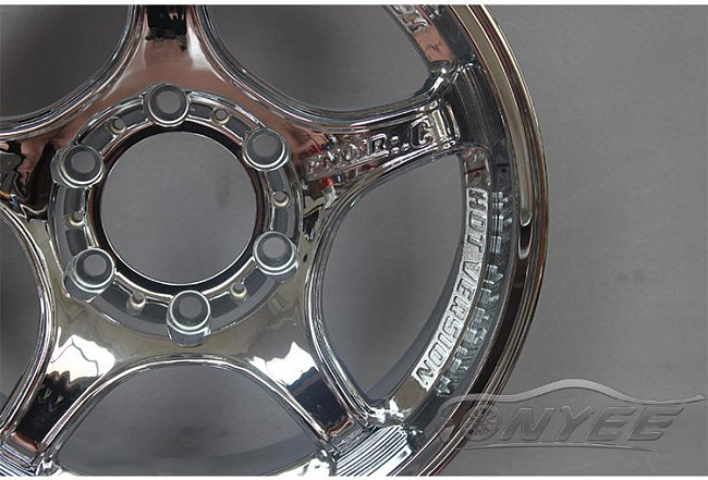 картинка Новые диски Monoblock A-TECH 6х139,7 ET25 J8 хром магазин  StreetTuning 