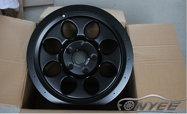 картинка Новые диски R wheels model2 R17 5х127 ET-16 J9 черный мат магазин  StreetTuning 