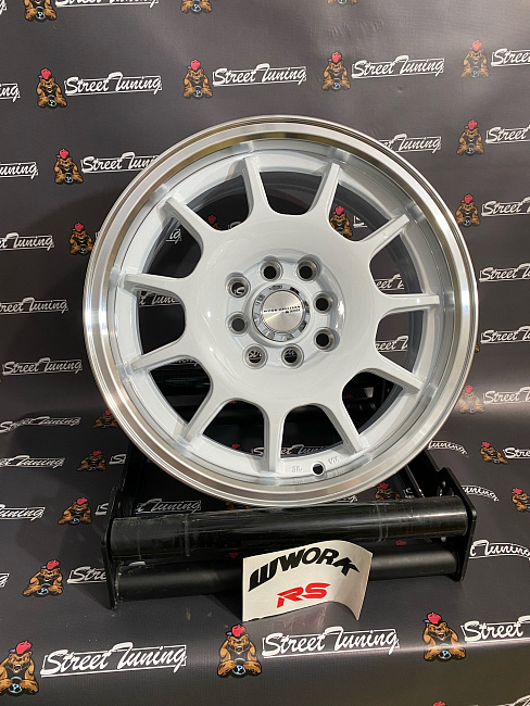 картинка Новые диски Sprint Hart R15 J6,5 ET35 4x100/4x114.3 , белые магазин  StreetTuning 