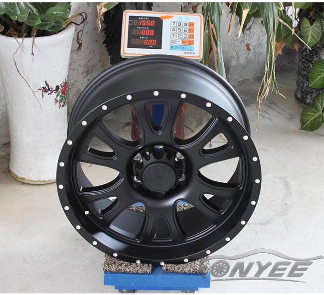 картинка Новые диски Black Rhino R20 6X139,7 ET12 J9 череный магазин  StreetTuning 