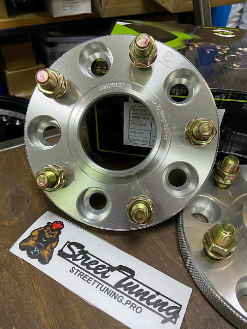 картинка Проставка Starleks 20 мм 5x127 шпилька 1/2 цо 71,5 магазин  StreetTuning 