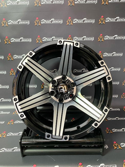 картинка Новые диски Off Road R16 J8 ET -15 6x114.3 Black+Silver магазин  StreetTuning 