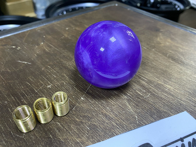 картинка Ручка переключения передач цвет фиолетовый перламутр JDM магазин  StreetTuning 