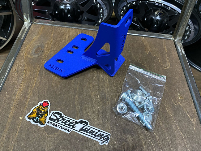 картинка Упор ГТЦ для Subaru Impreza, Forester, Legacy лев. руль синий магазин  StreetTuning 