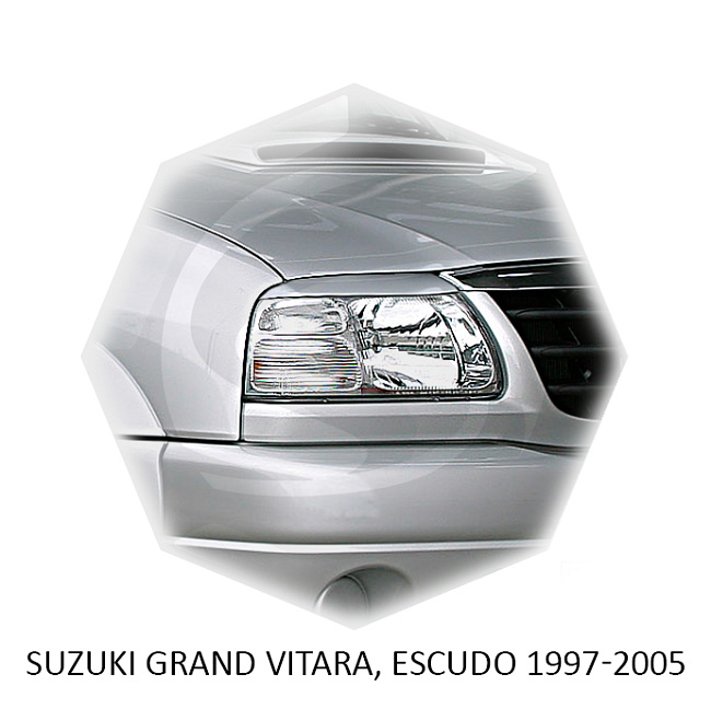 картинка Реснички на фары для  SUZUKI GRAND VITARA, ESCUDO 1997-2005г магазин  StreetTuning 