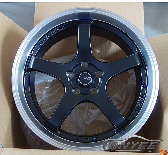 картинка Новые диски Advan GT R19 5x114,3 ET35 J9,5 черные магазин  StreetTuning 