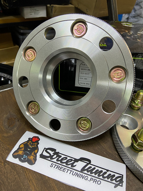 картинка Проставка Starleks 20 мм 5x127 шпилька 1/2 цо 71,5 магазин  StreetTuning 