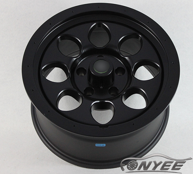 картинка Новые диски R wheels model2 R17 5х127 ET-16 J9 черный мат магазин  StreetTuning 