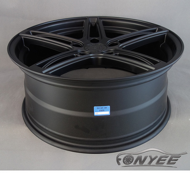 картинка Новые диски Road Force RF5 MB R20 5x130 ET45 J8,5 черный мат магазин  StreetTuning 