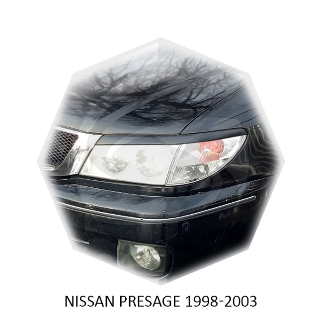 картинка Реснички на фары для  NISSAN PRESAGE 1998-2003г магазин  StreetTuning 