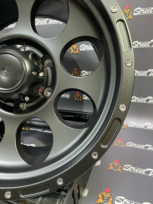 картинка Новые диски GT WHEEL, R16 J8 et0 5x114,3, черный мат магазин  StreetTuning 