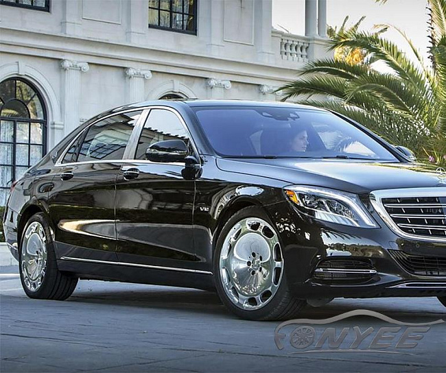 картинка Новые диски для Mercedes в стиле Maybach Replika s600 R18 5X112 ET35 J8,5 хром магазин  StreetTuning 