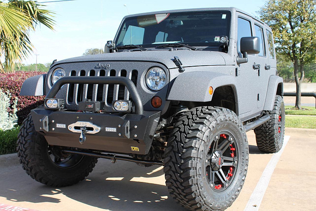 картинка Новые диски TUFF R17 5X114,3/127 ET-10 J9 черные магазин  StreetTuning 