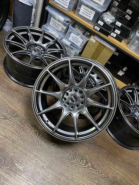 картинка Новые диски XXR 527 R17 J9.75 ET25 5X100/5X114.3 Hyper Black магазин  StreetTuning 