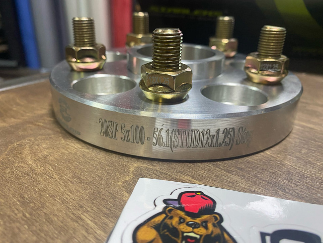 картинка Проставка Starleks 20 мм 5x100 12x1.25 цо 56,1 - РФ магазин  StreetTuning 