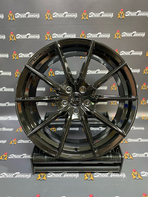 картинка Новые диски Wheelforce germany R17 J7.5 ET35 5x100 Black Gloss магазин  StreetTuning 