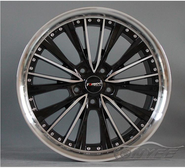 картинка Новые диски Fonyee модель 6 R19 5x112 ET35 J9,5 черные магазин  StreetTuning 