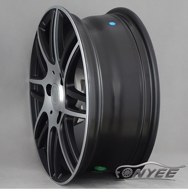 картинка Новые диски для Smart R17 3X112 ET27 J7 серебро + черный мат магазин  StreetTuning 