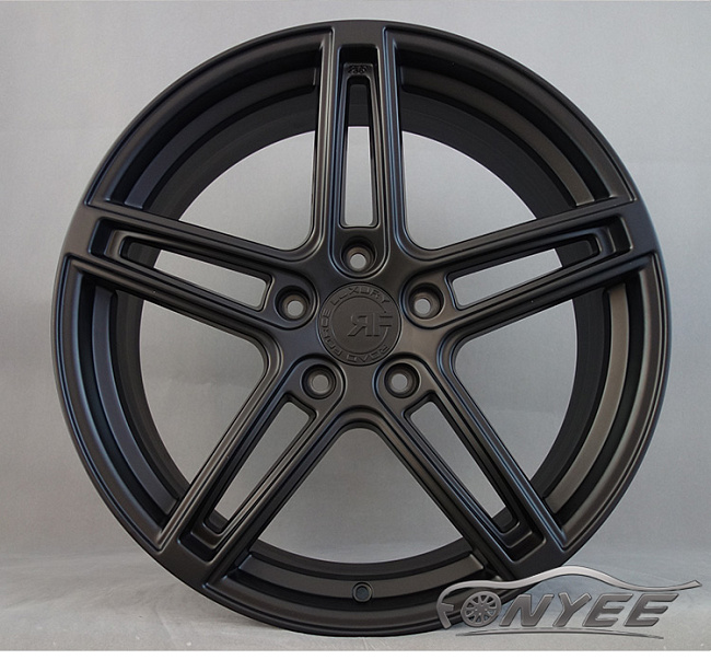 картинка Новые диски Road Force RF5 MB R20 5x130 ET45 J8,5 черный мат магазин  StreetTuning 