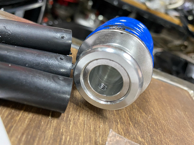 картинка Ручка КПП MOMO Springs синяя в стиле койловера магазин  StreetTuning 