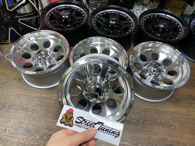 картинка Новые диски GT WHEEL Style R16 J8 et -20 5x139,7, серебро магазин  StreetTuning 