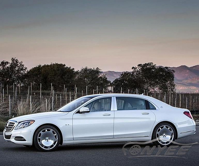 картинка Новые диски для Mercedes в стиле Maybach Replika s600 R18 5X112 ET35 J8,5 хром магазин  StreetTuning 