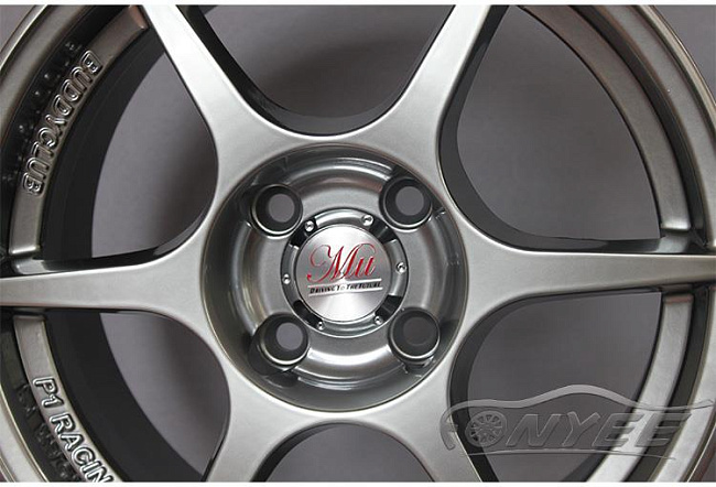 картинка Новые диски Buddy club p1 R15 4х100 ET35 J7 серебро магазин  StreetTuning 