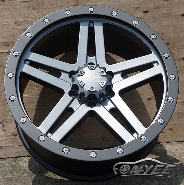 картинка Новые диски MVF-957 R20 6X139,7 ET10 J9 серый + черный магазин  StreetTuning 