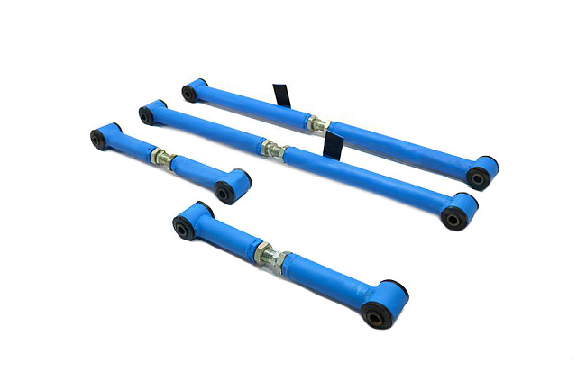 картинка Комплект регулируемых продольных тяг "GTS" для а/м ВАЗ 2101-07, Нива на резиновых с/б (4 шт.) магазин  StreetTuning 