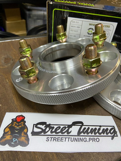 картинка Проставка Starleks 20 мм 5x127 шпилька 1/2 цо 71,5 магазин  StreetTuning 