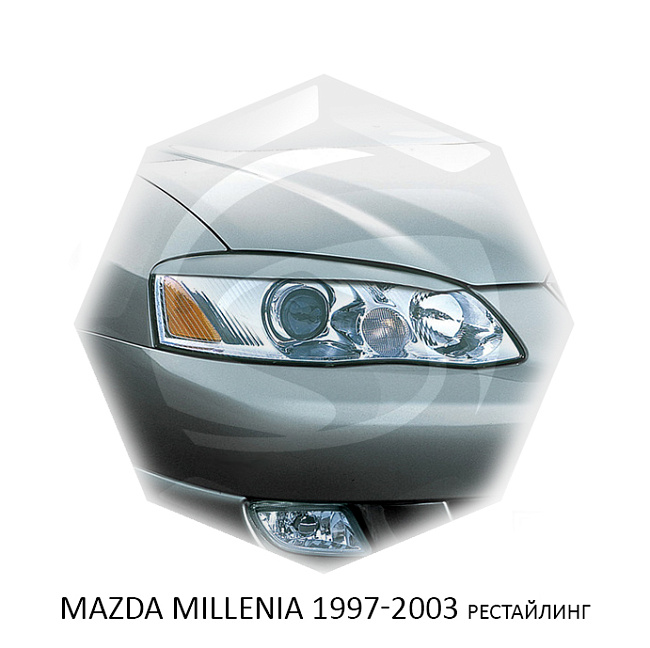 картинка Реснички на фары для  MAZDA MILLENIA 2001-2003г магазин  StreetTuning 