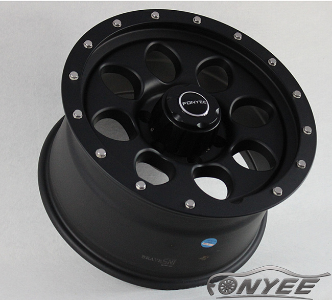 картинка Новые диски R wheels model2 R17 6х139,7 ET20 J9 черный мат магазин  StreetTuning 