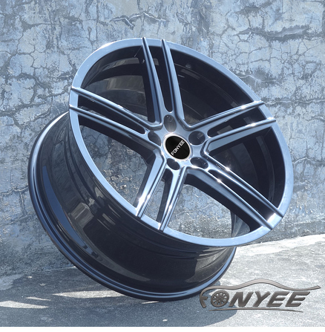 картинка Новые диски Fonyee Sport R20 J9 ET35 5x114,3 черный глянец магазин  StreetTuning 
