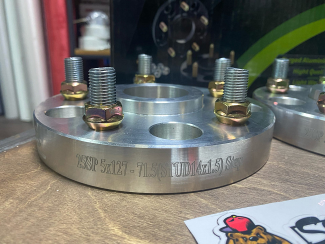 картинка Проставка Starleks 25 мм 5x127 14x1.5 цо 71.5 - РФ магазин  StreetTuning 