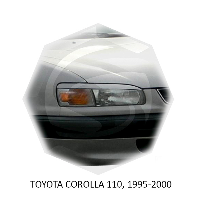 картинка Реснички на фары для  TOYOTA COROLLA 110 1995-2000г магазин  StreetTuning 