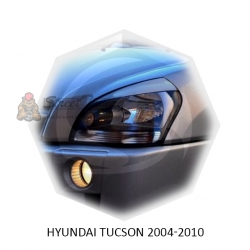 Реснички на фары для  HYUNDAI TUCSON 2004-2010г