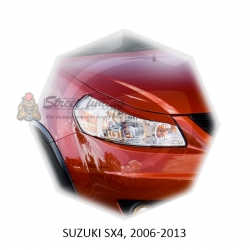 Реснички на фары для  SUZUKI SX4 2006-2013г