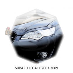 Реснички на фары для  SUBARU LEGACY 2003-2006г